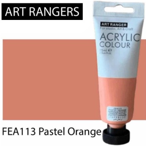  Акрилова фарба "Pastel Orange" пласт туб, 75мл, FEA113--KR47 фото в интернет магазине канц орг